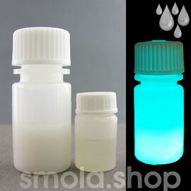 ФЛ-318 Цвет послесвечения - голубой, длительное, Масса (A+B): 12 г