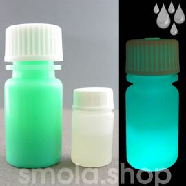 ФЛ-318 Морская волна Цвет послесвечения - морская волна, Масса (A+B): 12 г